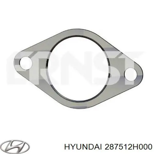 287512H000 Hyundai/Kia прокладка прийомної труби глушника