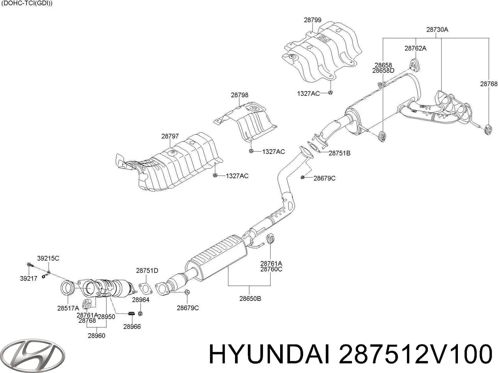  287512V100 Hyundai/Kia