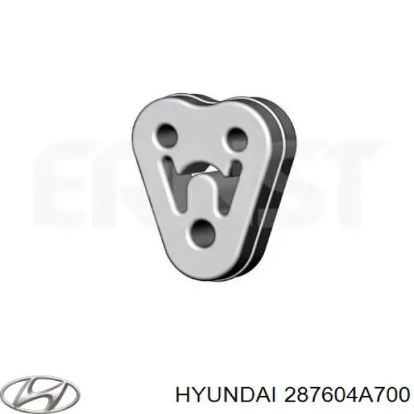 Подушка кріплення глушника Hyundai/Kia 287604A700 ціна, від 2.44 USD