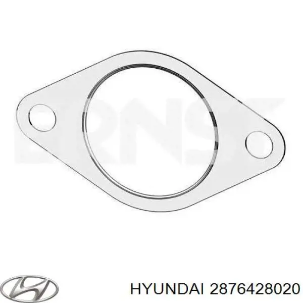 Прокладка прийомної труби глушника Hyundai/Kia 2876428020 ціна, від 3.64 USD