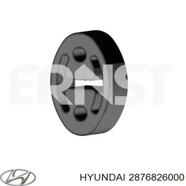2876826000 Hyundai/Kia подушка кріплення глушника