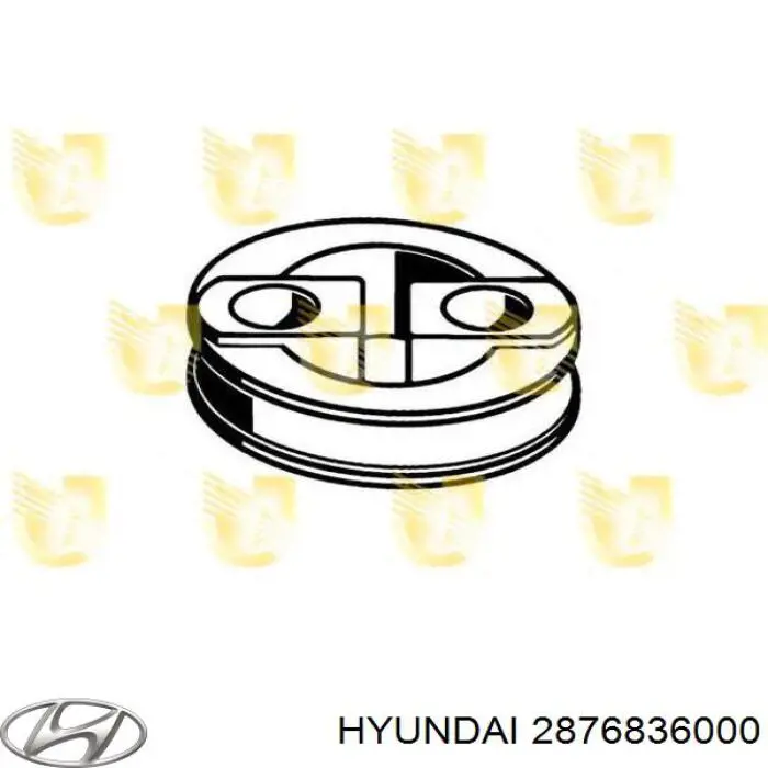 Купити 2876836000 Hyundai/Kia Подушка глушника