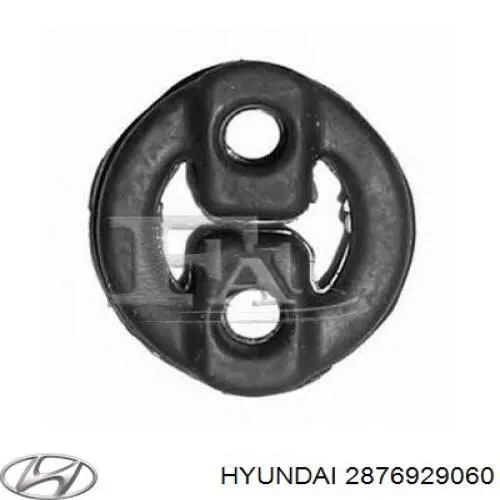 2876929060 Hyundai/Kia подушка кріплення глушника