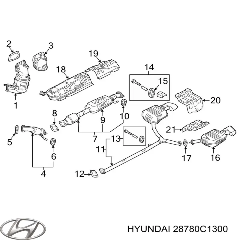  28780C1300 Hyundai/Kia