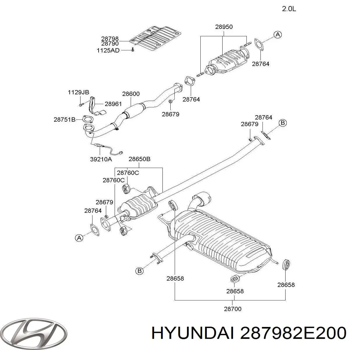 287982E200 Hyundai/Kia 