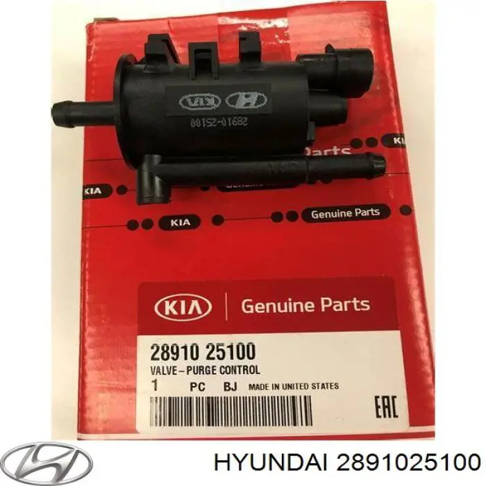 2891025100 Hyundai/Kia клапан регулювання тиску надуву