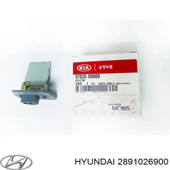 2891026900 Hyundai/Kia Клапан продувки каталізатора