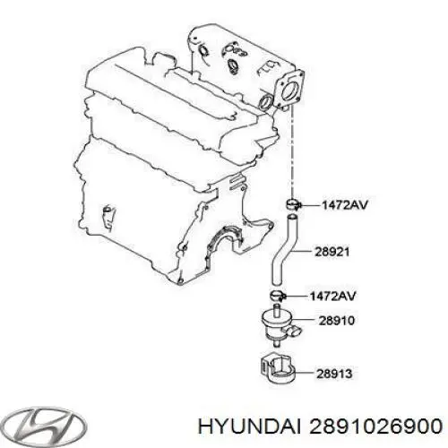 Клапан регулювання тиску надуву Hyundai I30 (FD) (Хендай Ай 30)