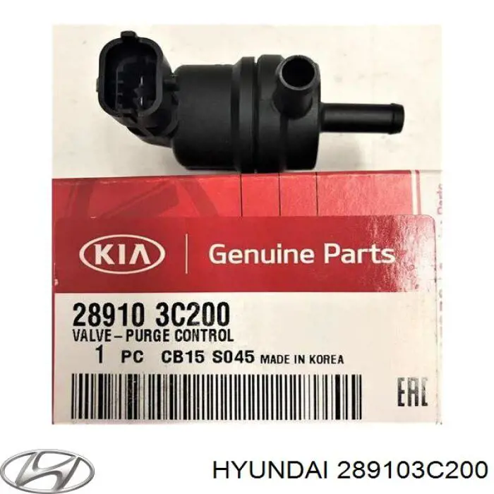 Купити 289103C200 Hyundai/Kia Клапан абсорбера