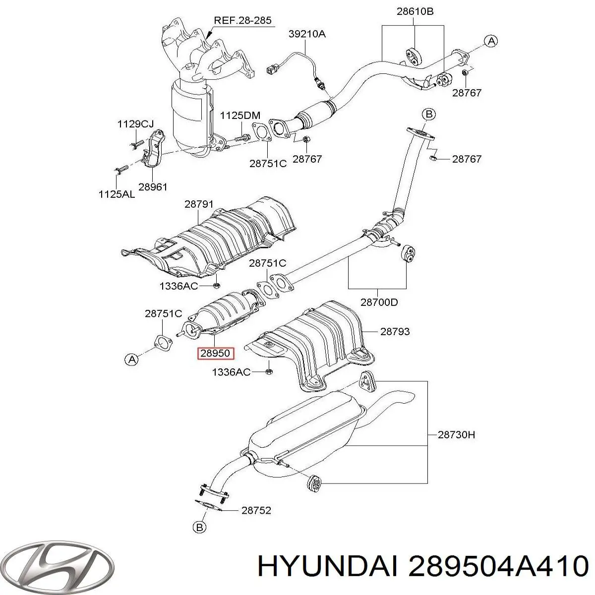  289504A410 Hyundai/Kia