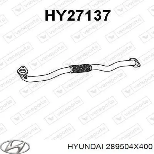 Конвертор-каталізатор (каталітичний нейтралізатор) Hyundai/Kia 289504X400 ціна, від 238.79 USD