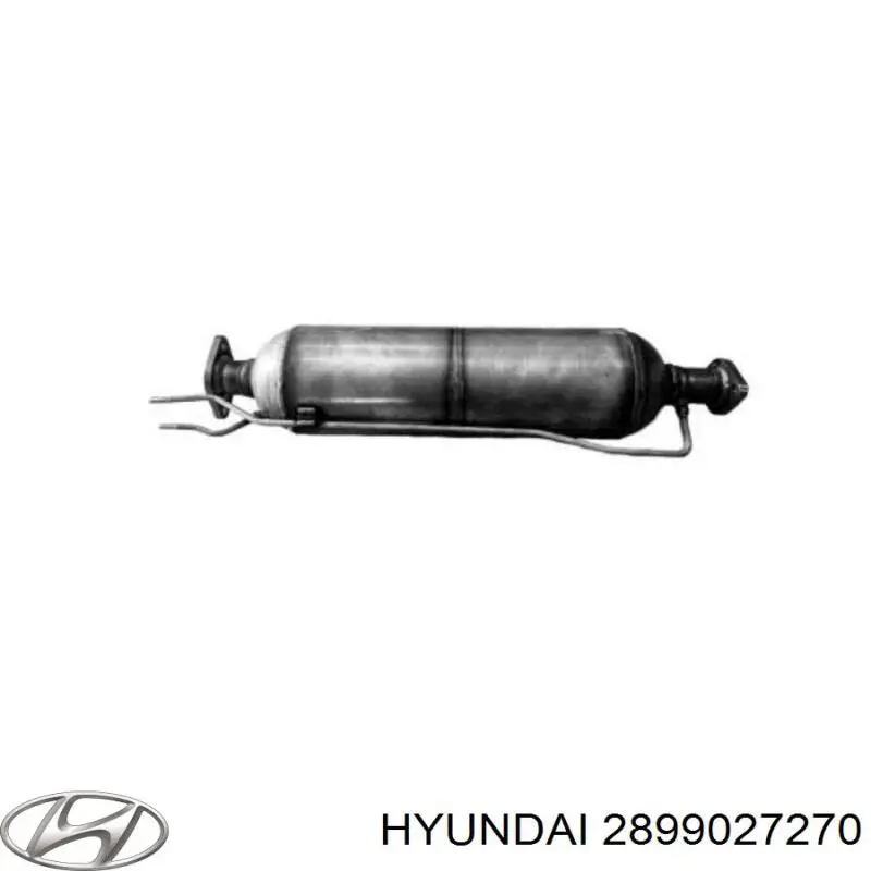 2899027270 Hyundai/Kia Каталітичний нейтралізатор відпрацьованих газів