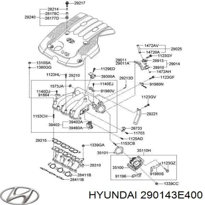  290143E400 Hyundai/Kia