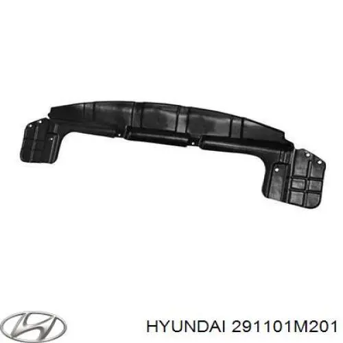291101M201 Hyundai/Kia Захист двигуна передній