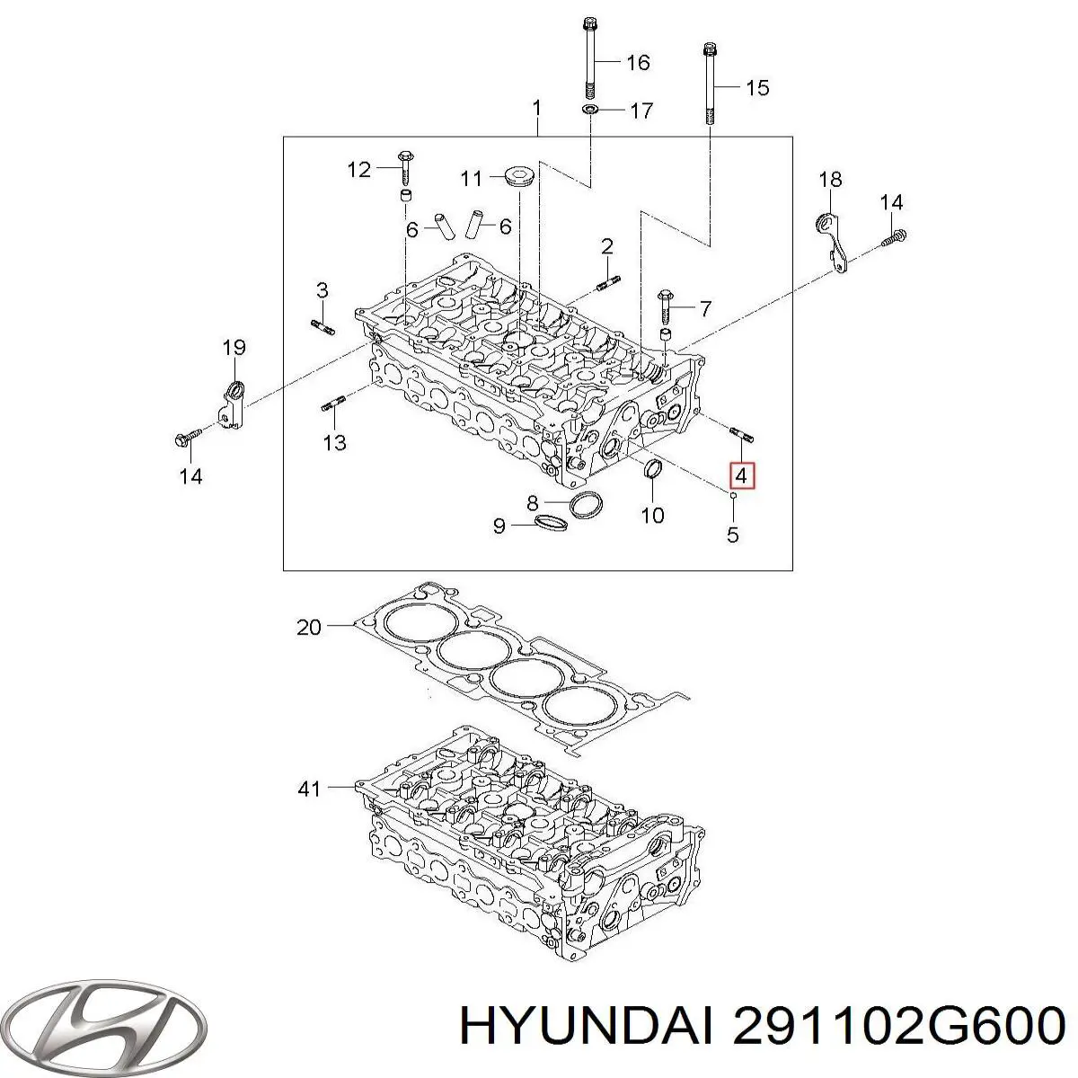 Захист моторного відсіку Hyundai/Kia 291102G600 ціна, від 2.53 USD