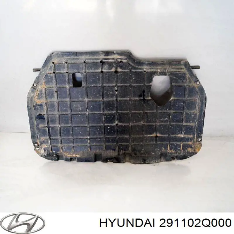 291102H300 Hyundai/Kia Захист піддона двигуна