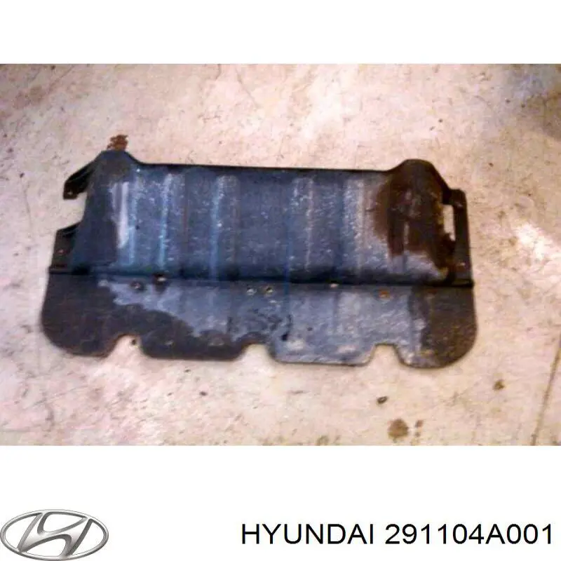 291104A001 Hyundai/Kia Захист піддона двигуна