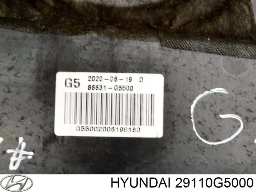 29110G5000 Hyundai/Kia Захист піддона двигуна