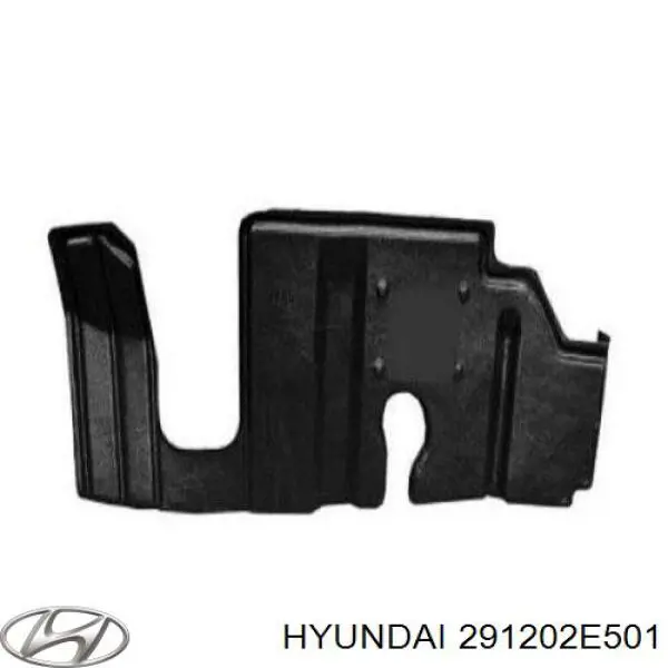 Купити 291202E500 Hyundai/Kia Захист двигуна, правий