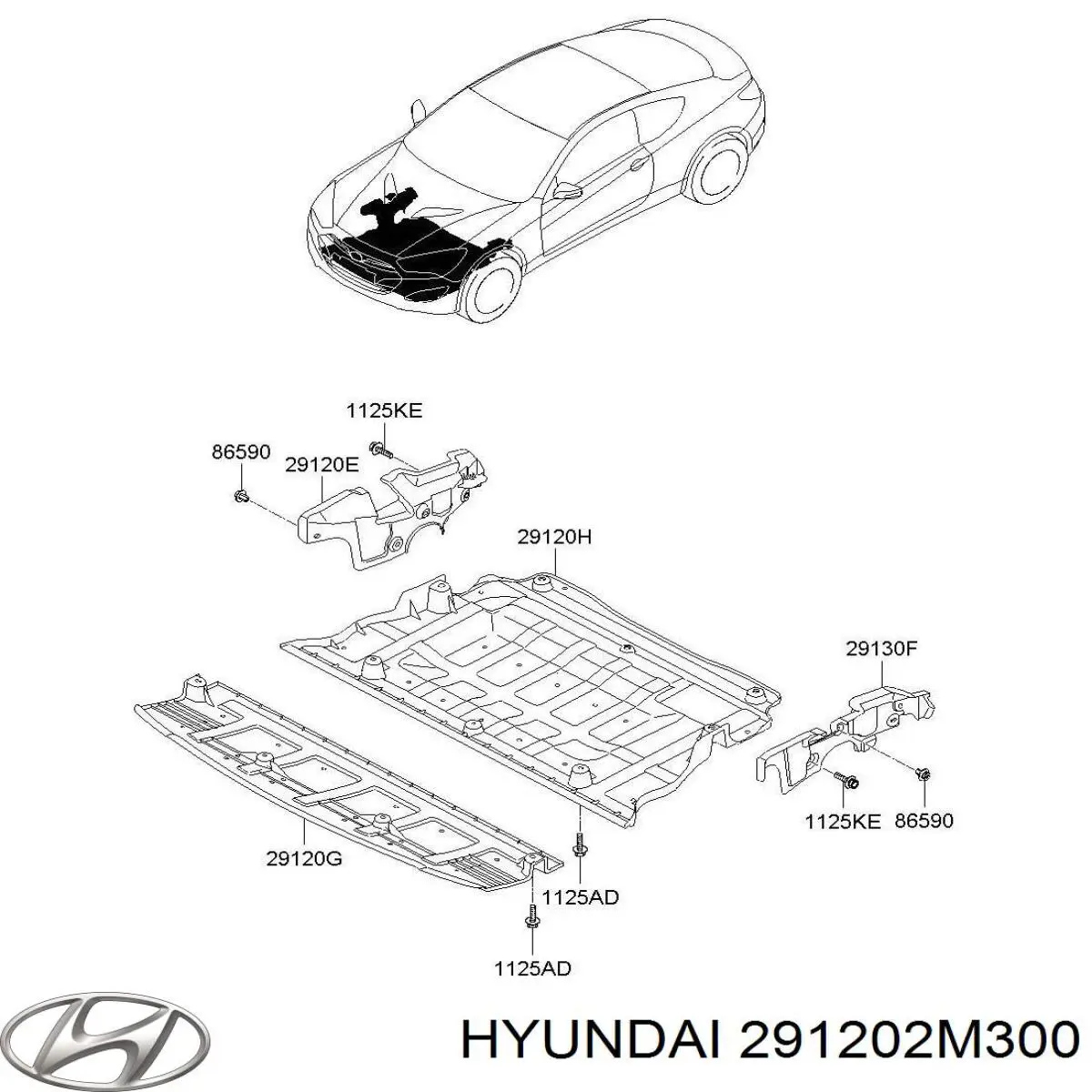  291202M300 Hyundai/Kia