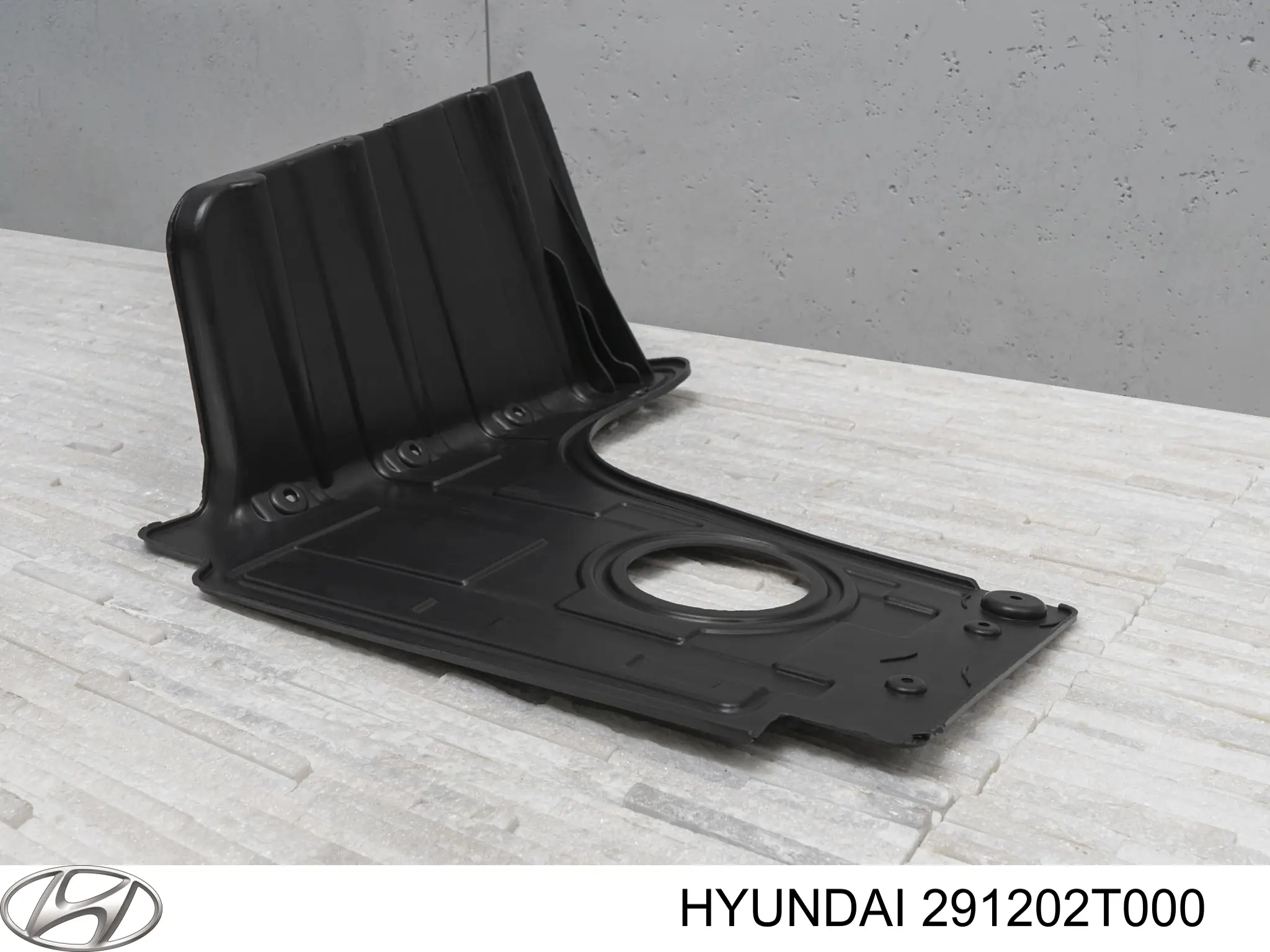 Захист двигуна, правий на Hyundai Sonata (YF)