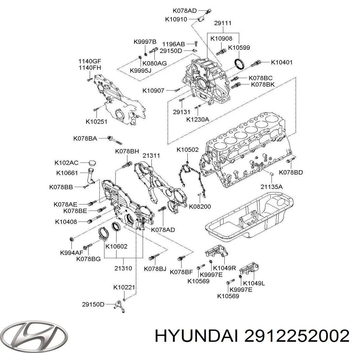 Купити 2912252002 Hyundai/Kia 