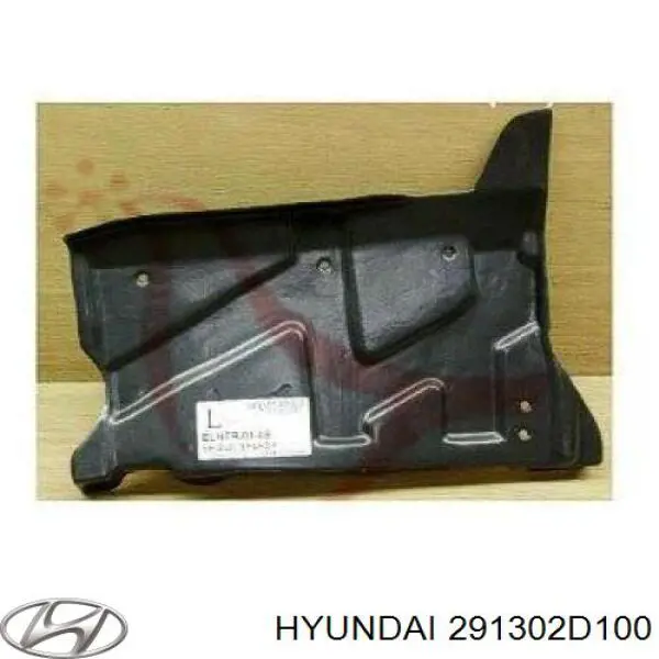 Захист двигуна, лівий Hyundai/Kia 291302D100 ціна, від 6.97 USD