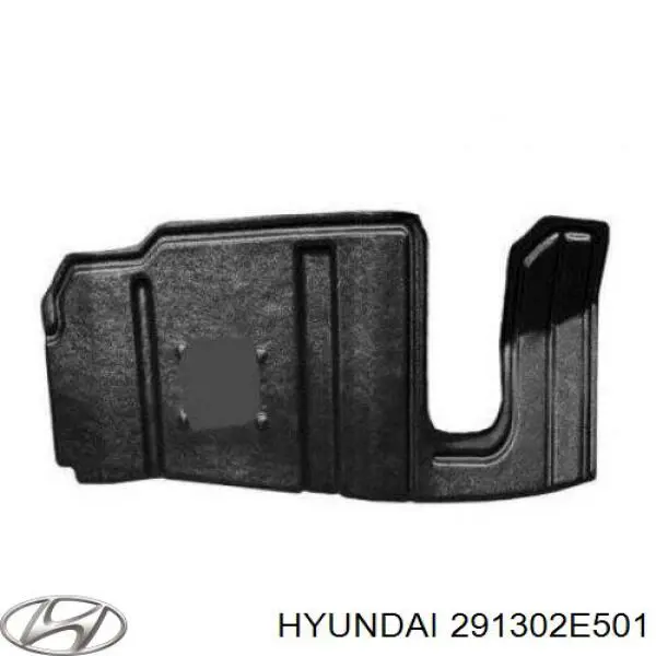 291302E501 Hyundai/Kia захист двигуна, лівий
