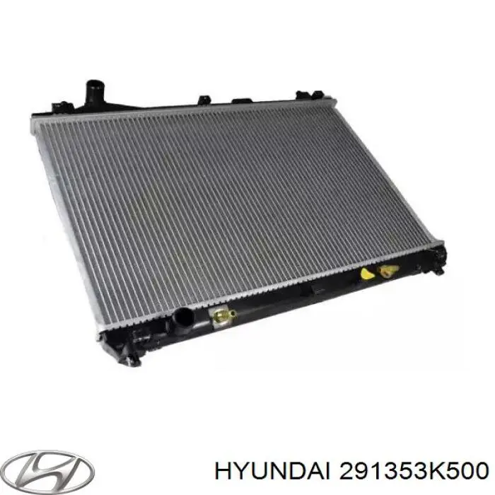 Купити 291353K500 Hyundai/Kia Повітропровід (дефлектор) радіатора, правий
