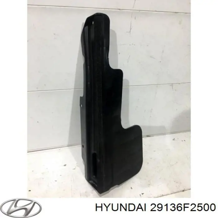 Повітропровід (дефлектор) радіатора, лівий Hyundai/Kia 29136F2500 ціна, від 38.61 USD