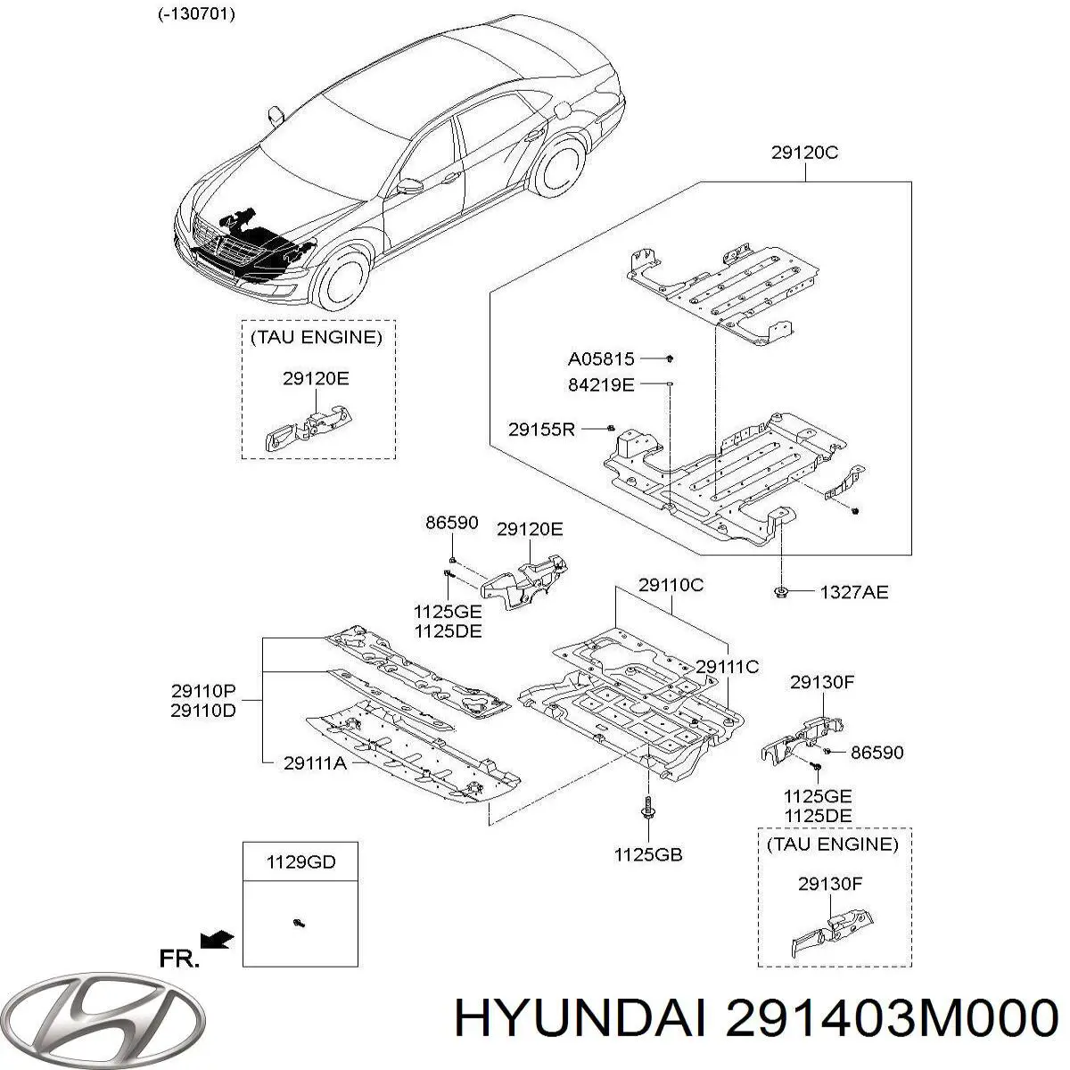 291403M000 Hyundai/Kia