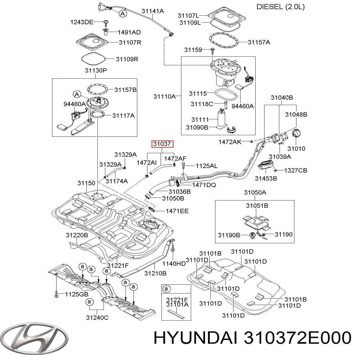 310372E000 Hyundai/Kia 