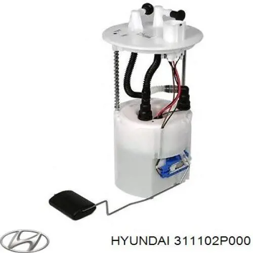 Модуль паливного насосу, з датчиком рівня палива Hyundai Santa Fe 2 (CM) (Хендай Санта фе)