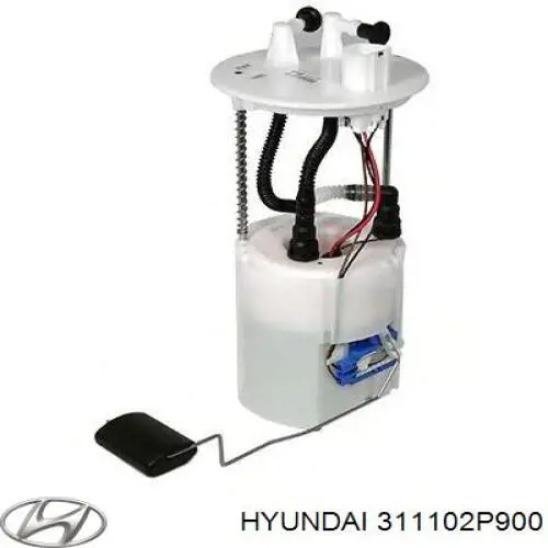 Модуль паливного насосу, з датчиком рівня палива Hyundai Santa Fe 2 (CM) (Хендай Санта фе)