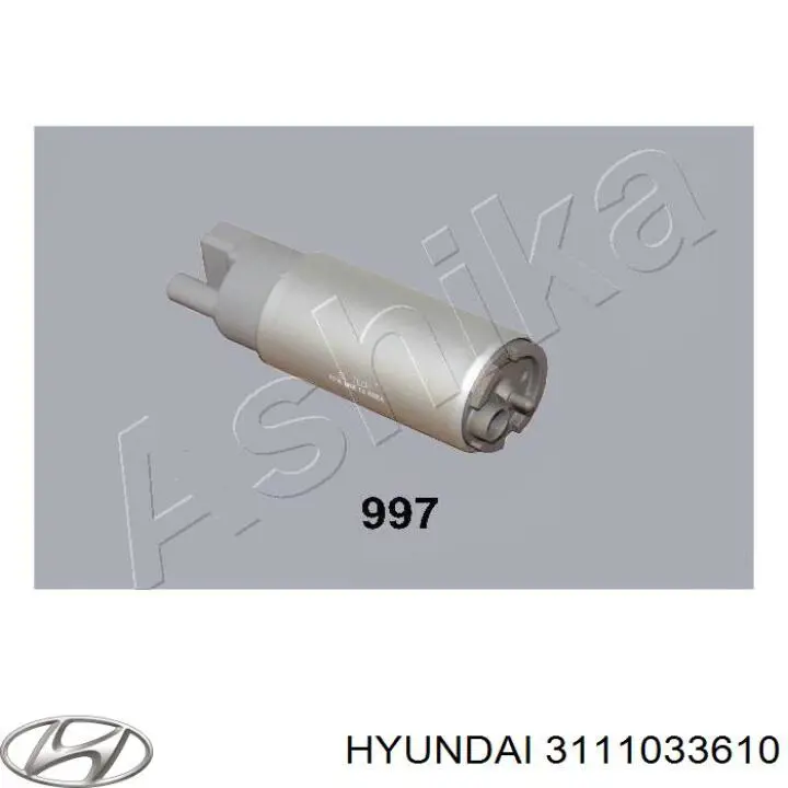 3111033610 Hyundai/Kia паливний насос електричний, занурювальний