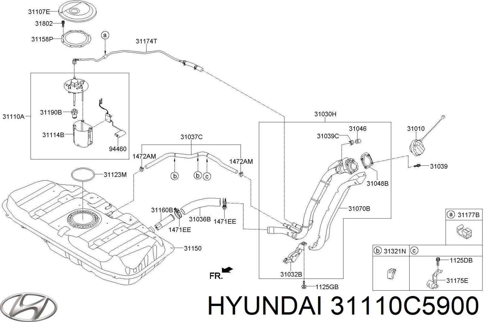  31110C5900 Hyundai/Kia