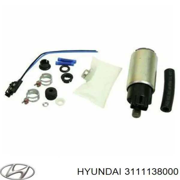 Паливний насос електричний, занурювальний Hyundai Sonata (EF) (Хендай Соната)