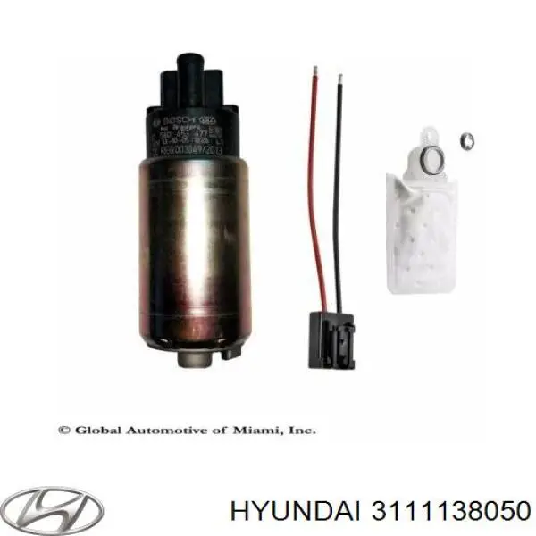 Елемент-турбінка паливного насосу Hyundai/Kia 3111138050 ціна, від 32.15 USD