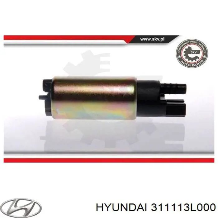 Купити 311113L000 Hyundai/Kia Елемент-турбінка паливного насосу