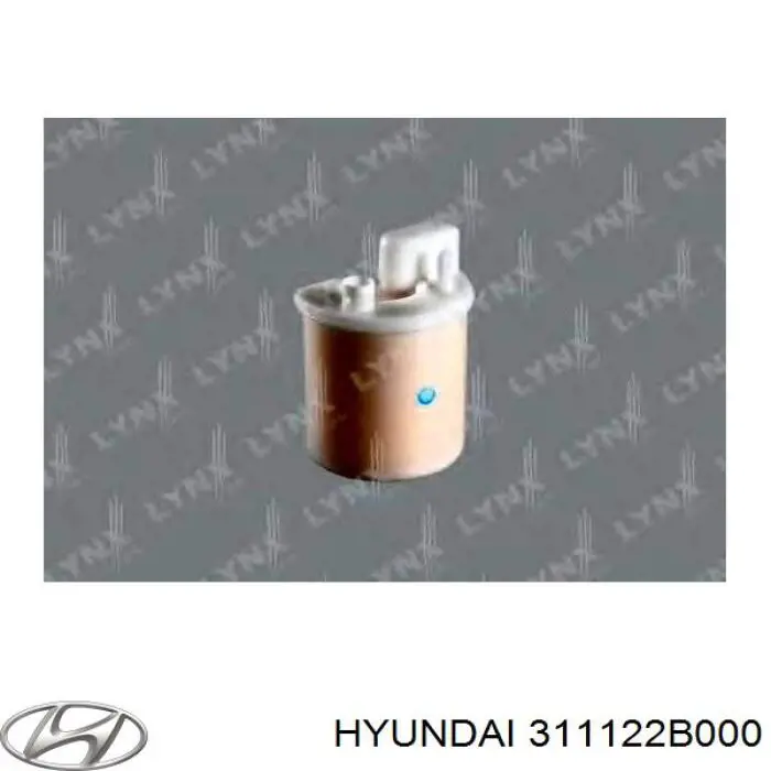 Купити 311122B000 Hyundai/Kia Фільтр-відстійник палива грубої очистки