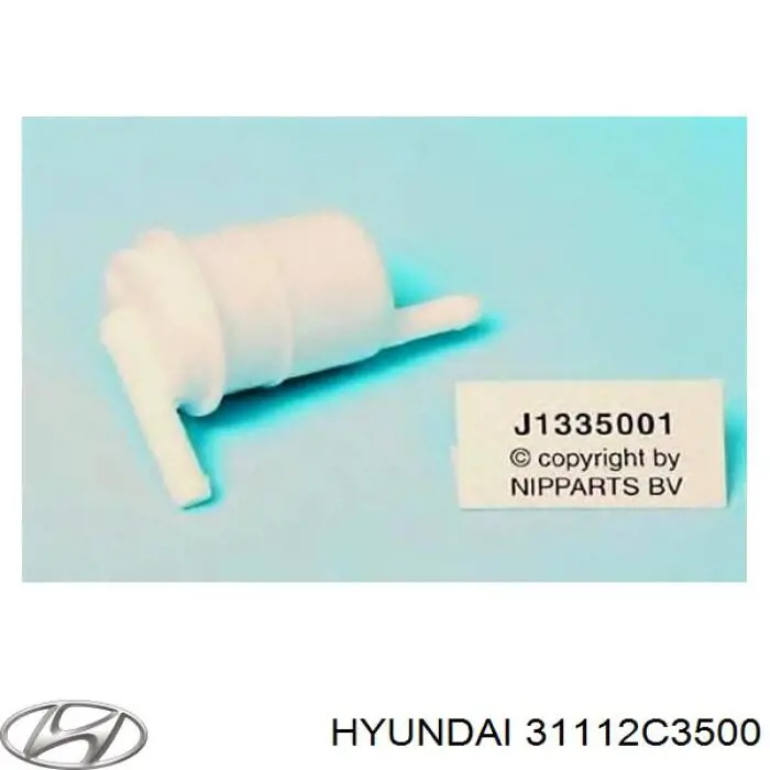 Купити 31112C3500 Hyundai/Kia Фільтр-відстійник палива грубої очистки