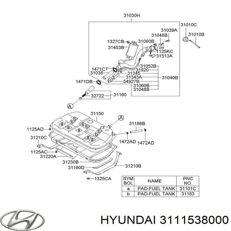 Купити 3111538000 Hyundai/Kia 