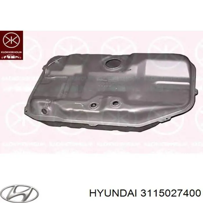  Бак паливний Hyundai Lantra 2