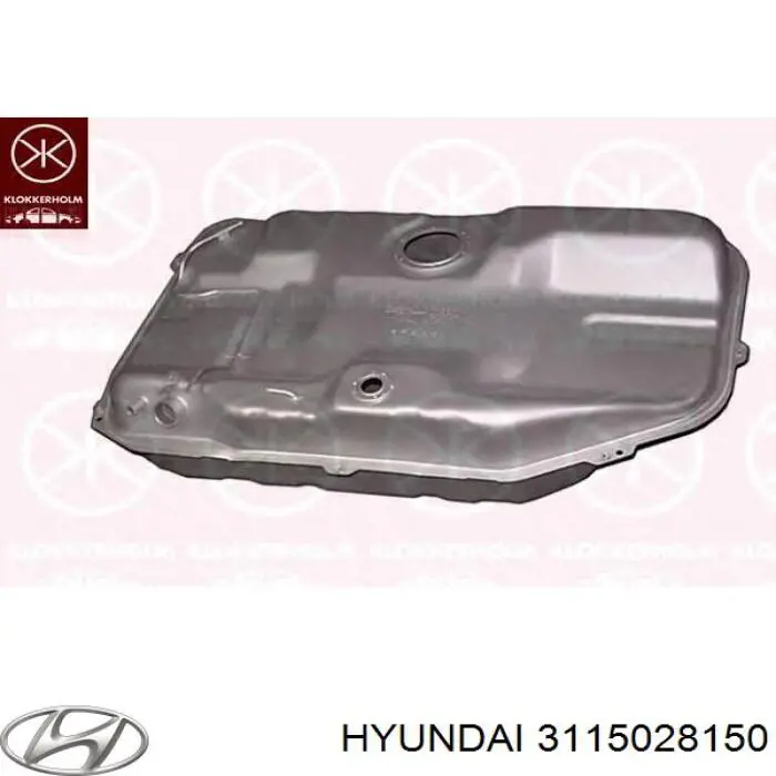 Бак паливний на Hyundai Lantra I 