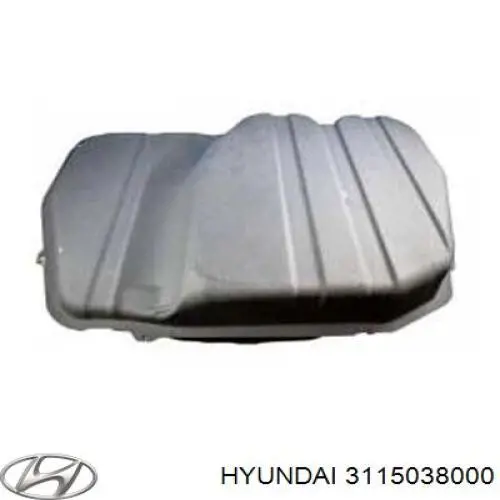 Бак паливний на Hyundai Sonata IV EU4