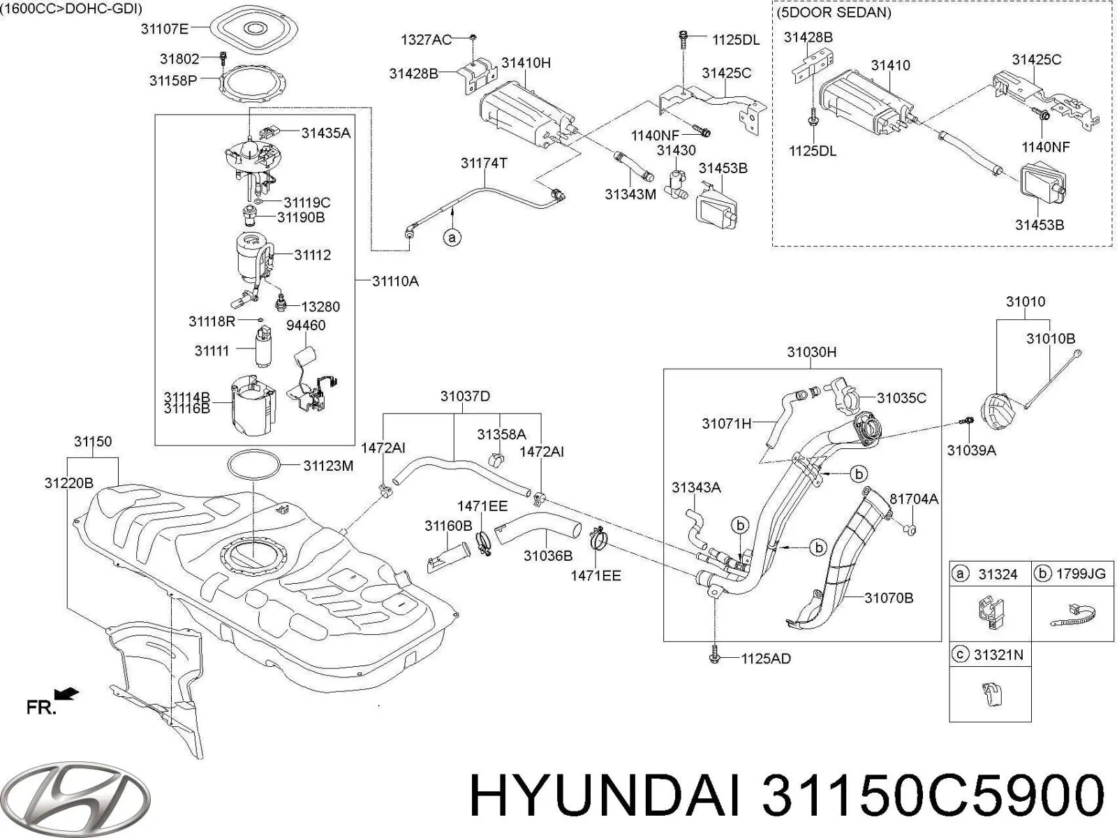 Купити 31150C5900 Hyundai/Kia 