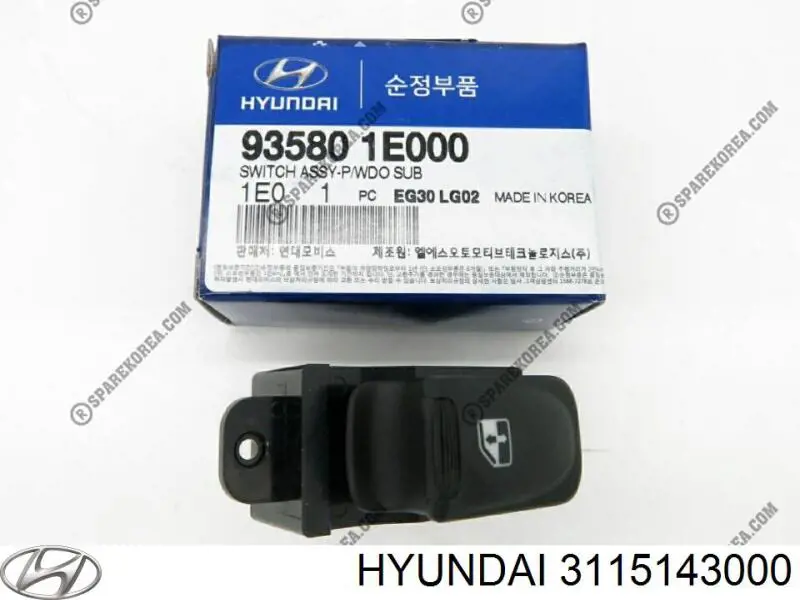  3115143000 Hyundai/Kia