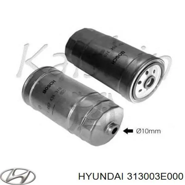 Купити 313003E000 Hyundai/Kia Фільтр-відстійник палива грубої очистки
