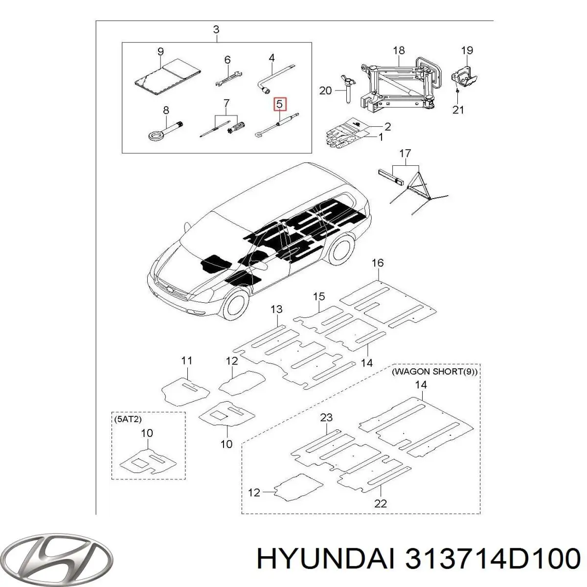 Насос для ручного переливання палива Hyundai/Kia 313714D100 ціна, від 83.25 USD