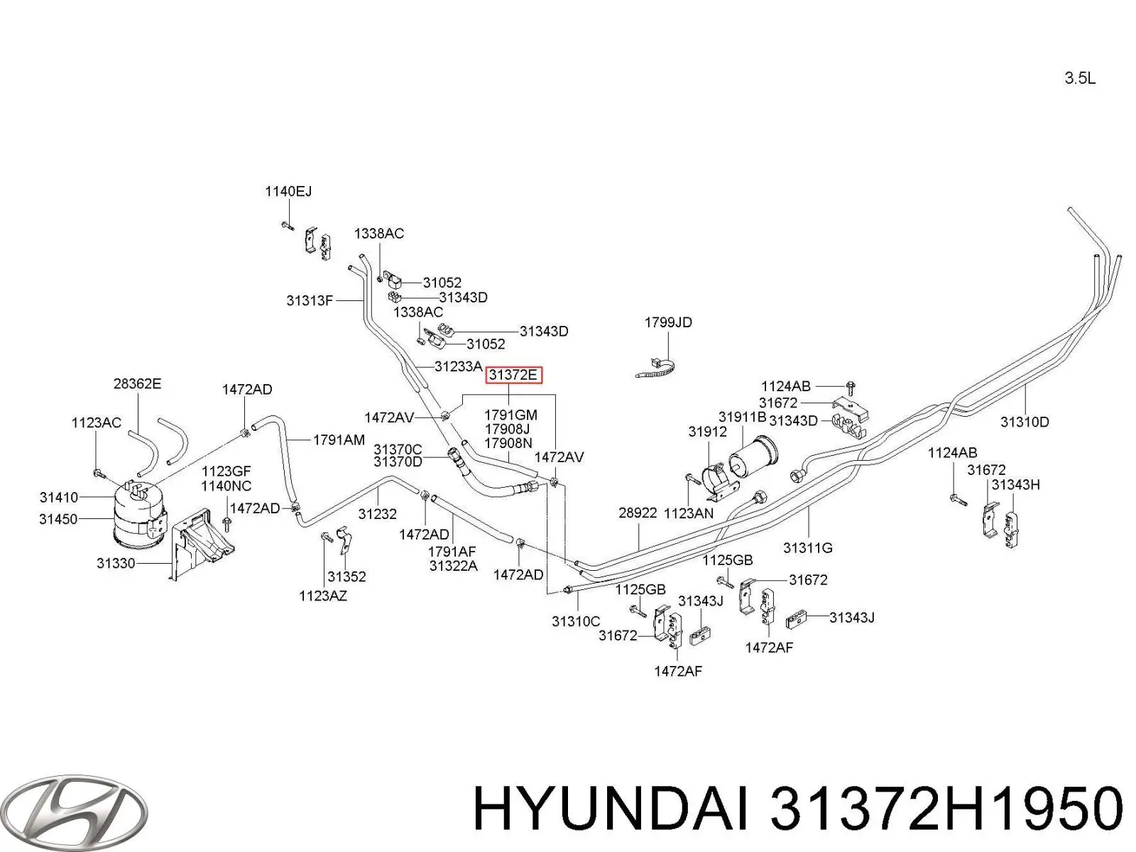  31371H1950 Hyundai/Kia